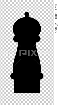 Pepper mill icon_black solid Pepper mill icon_black solid 100963791