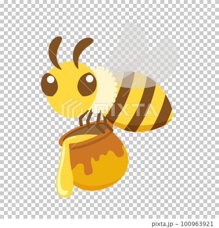 採集花蜜的蜜蜂 03 採集花蜜的蜜蜂 03 100963921