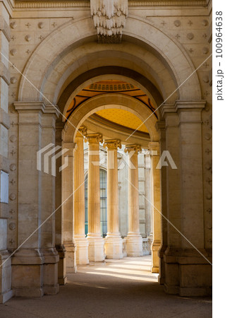 Columns of Palais Longchamp in Marseille, France Columns of Palais Longchamp in Marseille, France 100964638