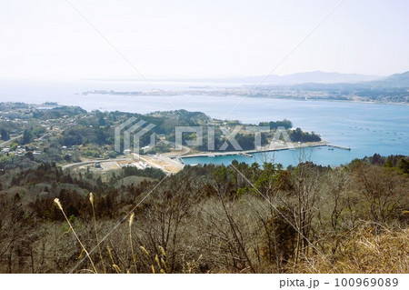 気仙沼大島亀山から見える風景 気仙沼大島亀山から見える風景 100969089