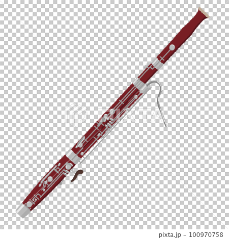 Illustration of bassoon 100970758