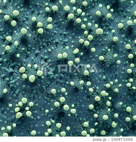 Macro mold in green color 100971008