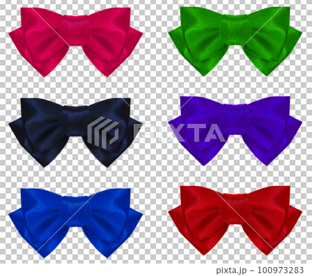 Set of colorful ribbons Set of colorful ribbons 100973283