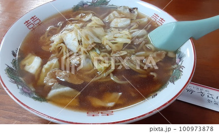 栃木県塩原のスープ入り焼きそば 100973878