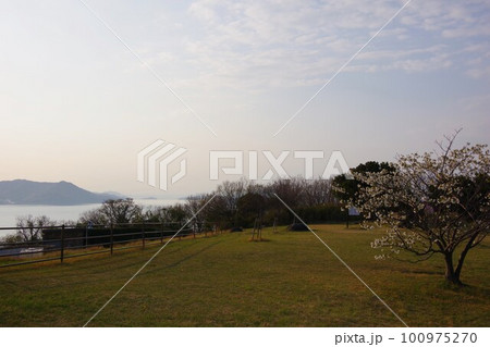 香川県さぬき市 大串自然公園から庵治町方面を望む 香川県さぬき市 大串自然公園から庵治町方面を望む 100975270