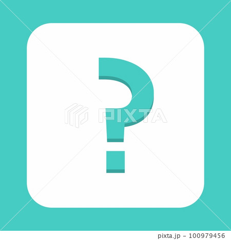 Question mark, FAQ sign, Help symbol, vector mark symbols light blue style. Isolated icon. Question mark, FAQ sign, Help symbol, vector mark symbols light blue style. Isolated icon. 100979456