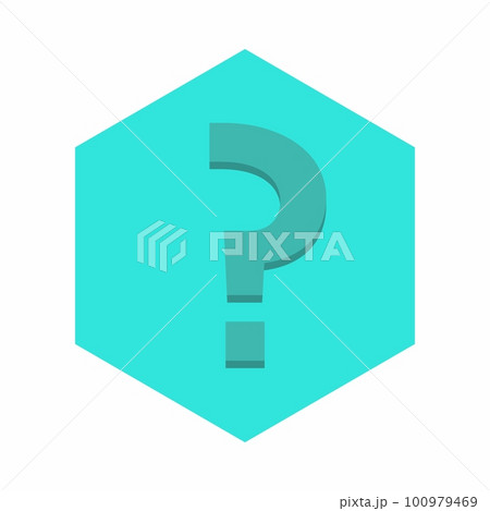 Question mark, FAQ sign, Help symbol, vector mark symbols light blue style. Isolated icon. 100979469