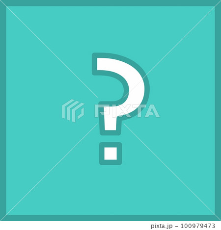 Question mark, FAQ sign, Help symbol, vector mark symbols light blue style. Isolated icon. 100979473