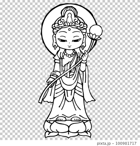 Nikko Bodhisattva (monochrome) Nikko Bodhisattva (monochrome) 100981717