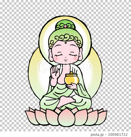 薬師如来(光背なし) 薬師如来(光背なし) 100981722