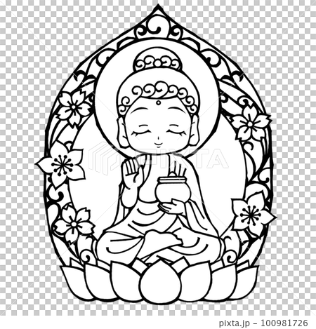 藥師如來(單色) 藥師如來(單色) 100981726