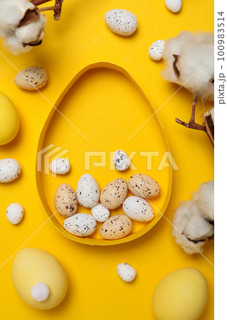 Concept of Easter, Happy Easter holidays concept 100983514
