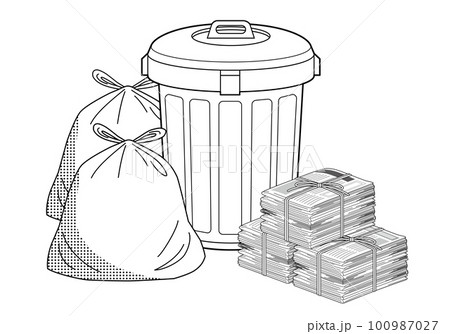 ゴミ捨て場 100987027