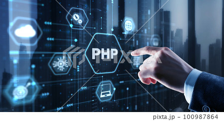 Hypertext Preprocessor PHP Programming. Interpreted programming language Hypertext Preprocessor PHP Programming. Interpreted programming language 100987864