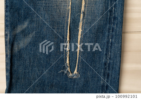 LEVI'S501XX　VINTAGE　1955年　復刻　ウォーンハードカスタマイド 100992101