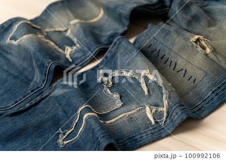 LEVI'S501XX　VINTAGE　1955年　復刻　ウォーンハードカスタマイド 100992106