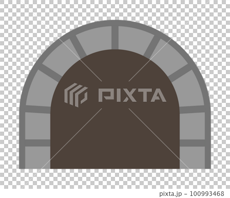 隧道的入口 100993468