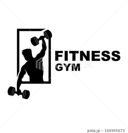 Premium Vector | Vector fitness logo