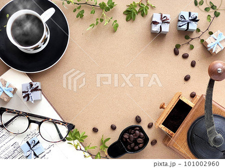 コーヒーブレイクのイメージ素材 コーヒーブレイクのイメージ素材 101002960