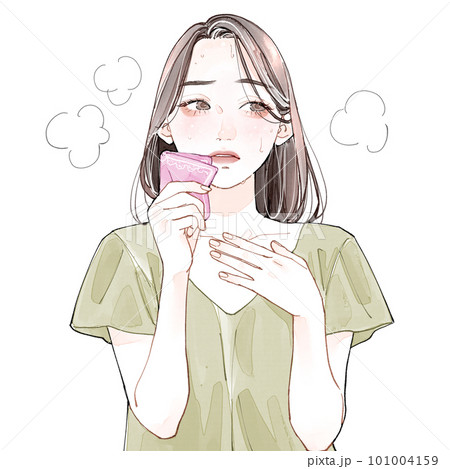 女性の不調2_ほてり 101004159