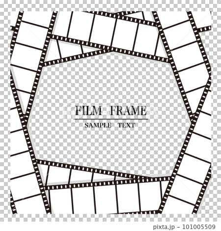 Film frame _ square decoration Film frame _ square decoration 101005509