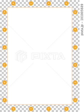 Simple illustration of a cute orange Simple illustration of a cute orange 101005689