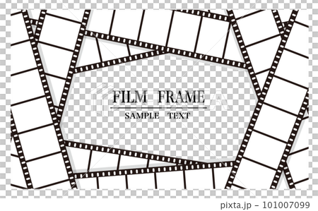 フィルムフレーム_囲み装飾 フィルムフレーム_囲み装飾 101007099