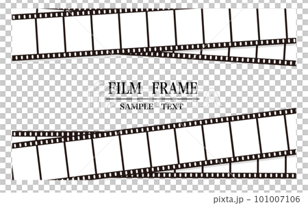 フィルムフレーム_上下装飾 101007106