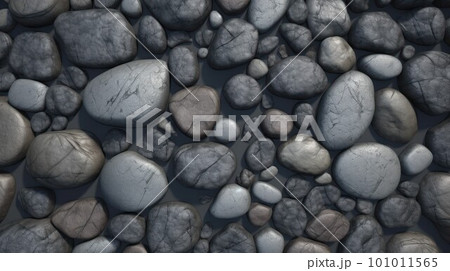 Rock stone texture. Nature background. Generate Ai 101011565