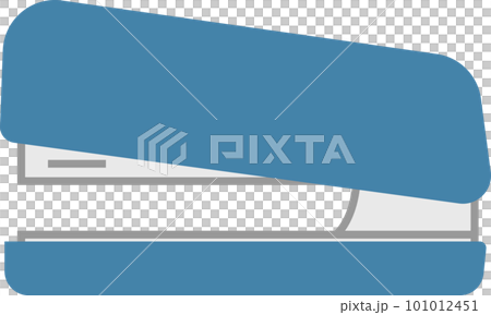 ホッチキスのシンプルなイラストアイコン 101012451
