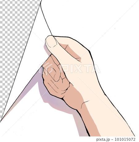 手の素材 101015072