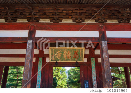 京都　宇治市　萬福寺　三門 101015965