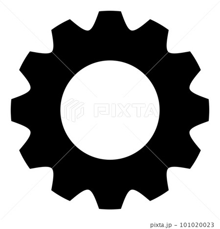 歯車、ギアのベクターイラスト 101020023