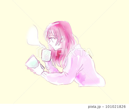 本を読む女性 受験勉強 本を読む女性 受験勉強 101021826