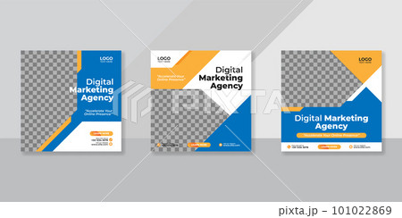 Digital business marketing social media post template. Digital business marketing social media post template. 101022869