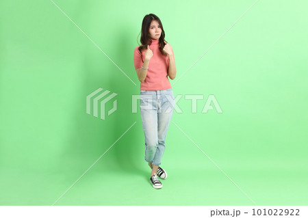 Cute Asian Woman 101022922
