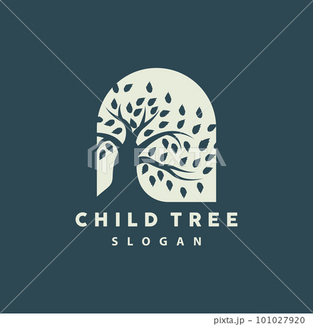 Tree Logo, Life Balance Education Vector, Luxurious Elegant Simple Tree Design, Playground Illustration Icon Tree Logo, Life Balance Education Vector, Luxurious Elegant Simple Tree Design, Playground Illustration Icon 101027920