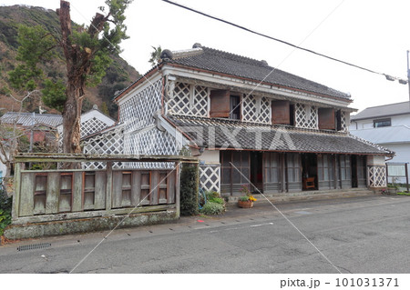 伊豆のなまこ壁住宅(伊豆半島 松崎町伊豆文邸) 伊豆のなまこ壁住宅(伊豆半島 松崎町伊豆文邸) 101031371