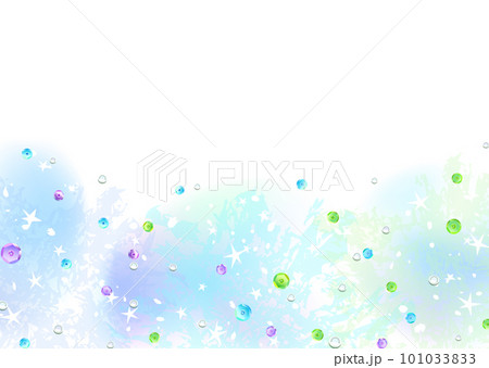 スパンコールの装飾 ドリーミーな背景イラスト スパンコールの装飾 ドリーミーな背景イラスト 101033833