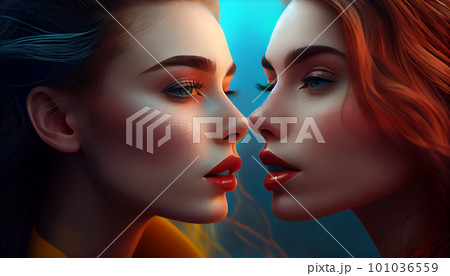 LGBTQ・レズビアン・バイセクシャル・トランスジェンダーの女性(Generative AI) LGBTQ・レズビアン・バイセクシャル・トランスジェンダーの女性(Generative AI) 101036559