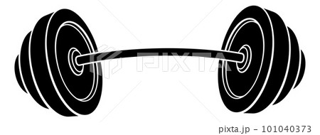 Cartoon Weights Barbell Illustration 101040373