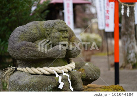 埼玉県の多聞院の身代わりトラの置物 101044184