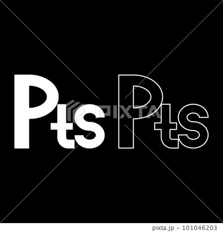 Symbol peseta spanish currency money set icon white color vector illustration image solid fill outline contour line thin flat style 101046203