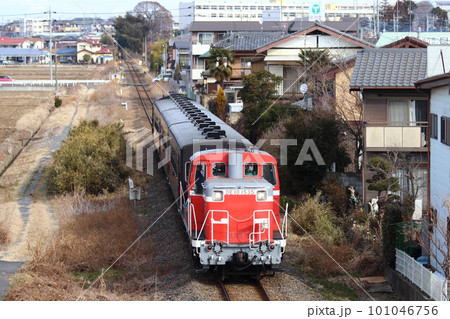 真岡線　DE10 101046756