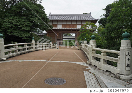 水戸城跡の大手橋と大手門の復元【茨城県水戸市】 101047979