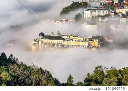 The beauty of Sapa Town in Vietnam 101049626