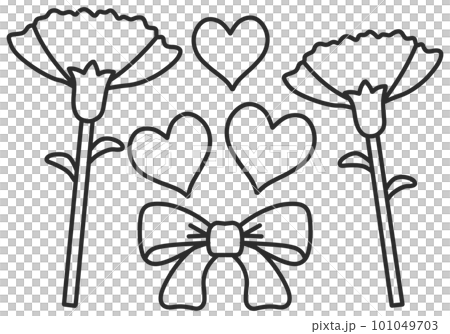 母親節著色 101049703