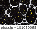 Creative ebru art background with black and yellow pattern 101050068