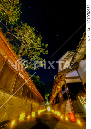 ライトアップされた南越前町右近亭 101050431