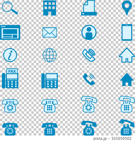 聯繫電話簡單插圖集 101050502